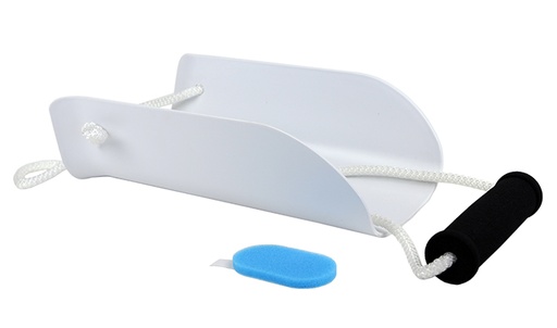 [86-0045] Formed sock aid, continuous loop handle - x-wide