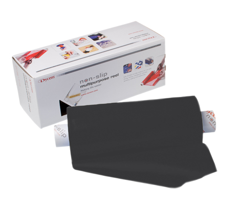 [50-1500BLK] Dycem non-slip material, roll, 8"x10 yard, black