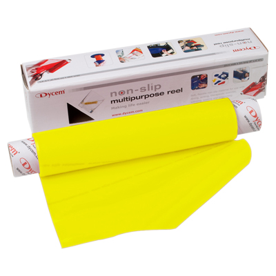 [50-1501Y] Dycem non-slip material, roll, 8"x6-1/2 foot, yellow