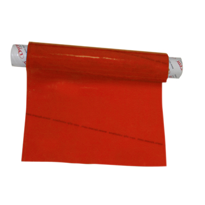 [50-1502R] Dycem non-slip material, roll, 8"x3-1/4 foot, red