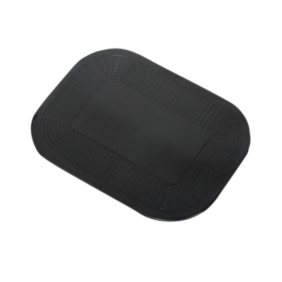 [50-1591BLK] Dycem non-slip rectangular pad, 10"x14", black