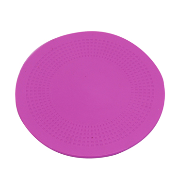 [50-1595PNK] Dycem non-slip circular pad, 5-1/2" diameter, pink