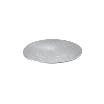 [50-1595S] Dycem non-slip circular pad, 5-1/2" diameter, silver