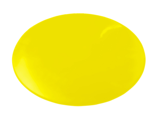 [50-1598Y] Dycem non-slip circular pad, 10" diameter, yellow