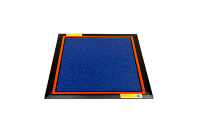 [50-1635B] Dycem, CleanZone Floor Mat System, 4' x 4', Cobalt