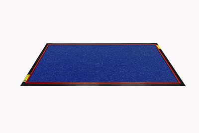 [50-1636B] Dycem, CleanZone Floor Mat System, 4' x 10', Cobalt