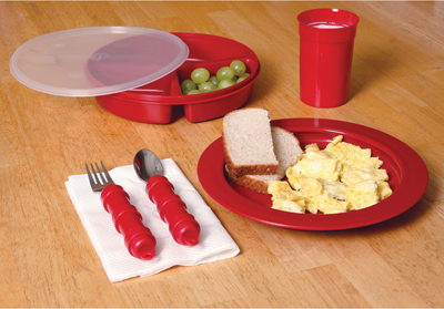 [62-0105] Redware Tableware Set - Deluxe