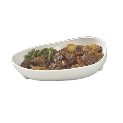 [62-0140] Non-skid scoop dish, sandstone
