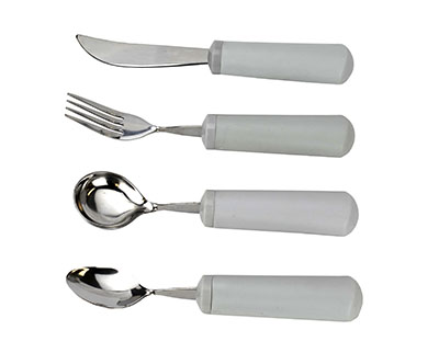 [61-0036L] Weighted cutlery, 8 oz. Left fork