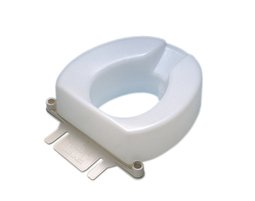 [43-2581] Raised toilet seat, accessory, bolt-down bracket