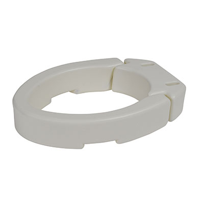 [43-2634] Drive, Hinged Toilet Seat Riser, Elongated Seat