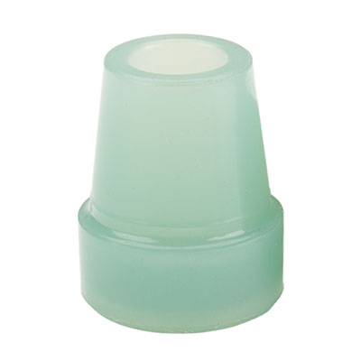 [43-2653] Drive, Glow In The Dark Cane Tip, 3/4", Blue, Each