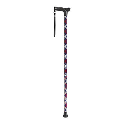 [43-2665] Drive, Comfort Grip T Handle Cane, Patriotic