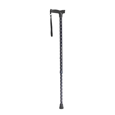 [43-2667] Drive, Comfort Grip T Handle Cane, Anchors