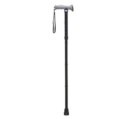 [43-3230] Drive, Adjustable Lightweight Folding Cane with Gel Hand Grip, Black