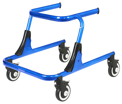 [31-3041B] Moxie GT Gait Trainer, Medium, Warrior Blue