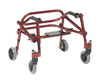 [31-3650R] Nimbo posterior walker, tyke, Castle Red
