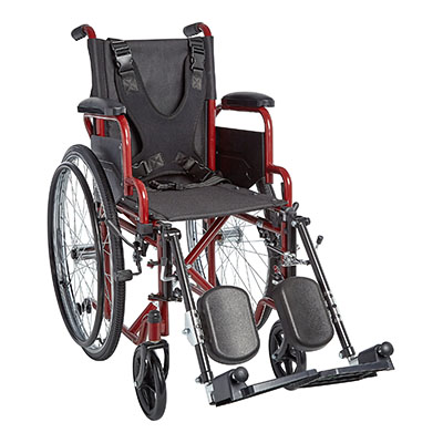 [32-2070] Ziggo 12&quot; Wheelchair Accessory - Elevating Legrest