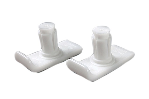 [43-2135] Walker Accessory, Adjustable glides