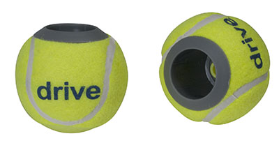 [43-3053] Drive, Walker Rear Tennis Ball Glides with Additional Glide Pads, 1 Pair