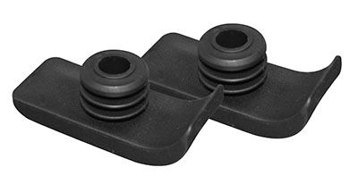 [43-3061] Drive, Walker Ski Glides, Black, 1 Pair