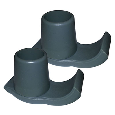 [43-3066] Drive, Walker Glide Ski, Gray, 1 Pair