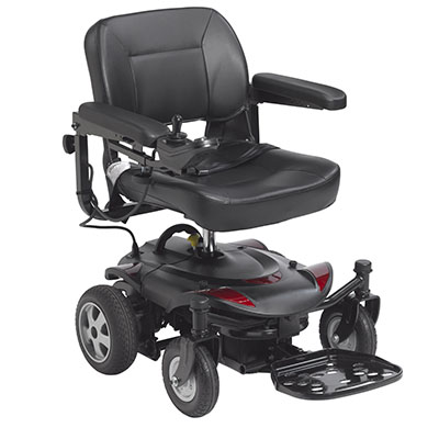 [43-2807] Drive, Titan LTE Power Wheelchair, 18" Folding Seat