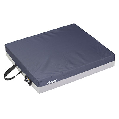 [43-2830] Drive, Gel "E" Skin Protection Wheelchair Seat Cushion, 18" x 18" x 3"