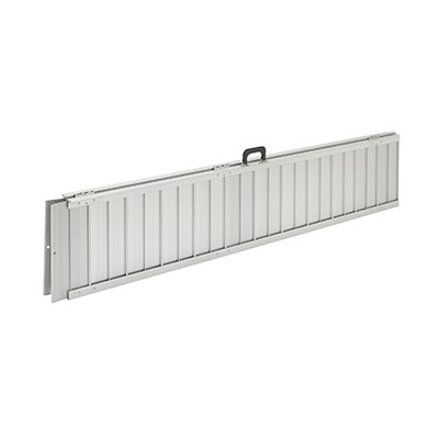 [43-3163] Drive, Single Fold Portable Wheelchair Scooter Ramp with Carry Handle and Travel Bag, 6 Feet Long