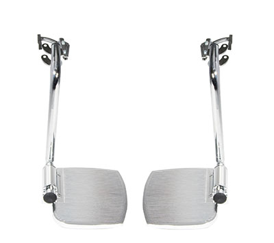 [43-3171] Drive, Front Rigging for Sentra EC Heavy Duty Extra Wide, Swing away Footrests, 1 Pair