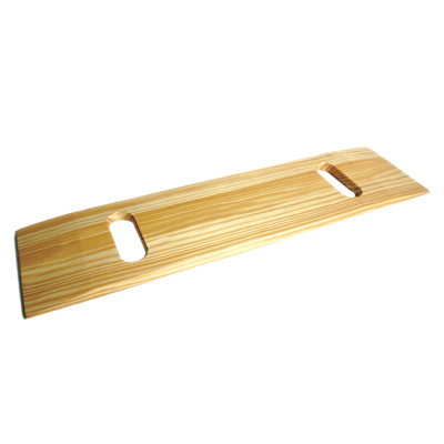 [50-3004] Transfer Board, Wood, 8" x 24", two handgrips
