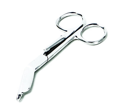 [12-5002] ADC Lister Bandage Scissors with Clip, 5 1/2", Stainless Steel