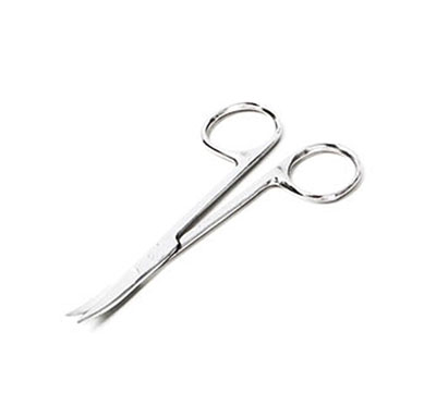 [12-5006] ADC Iris Scissors, Curved, 4 1/2", Stainless