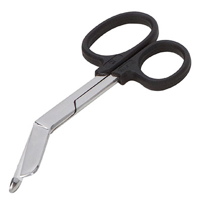 [12-5009] ADC Listerette Bandage Scissors, 5 1/2", Black