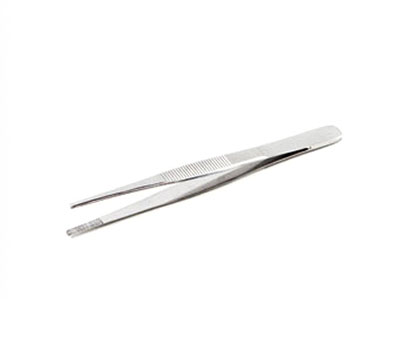 [12-5010] ADC Thumb Dressing Forceps, 5", Stainless