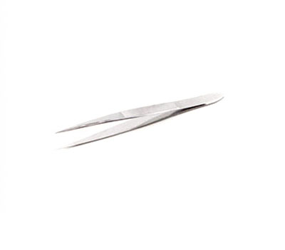 [12-5012] ADC Plain Splinter Forceps, 4 1/2&quot;, Stainless