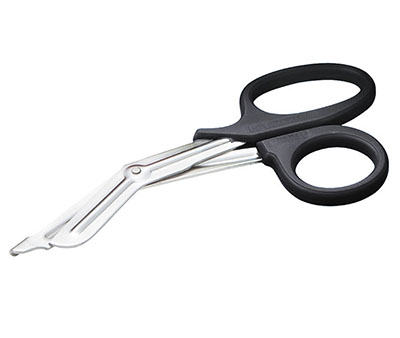 [77-0002] ADC Medicut EMT Shears, 7.25", Black