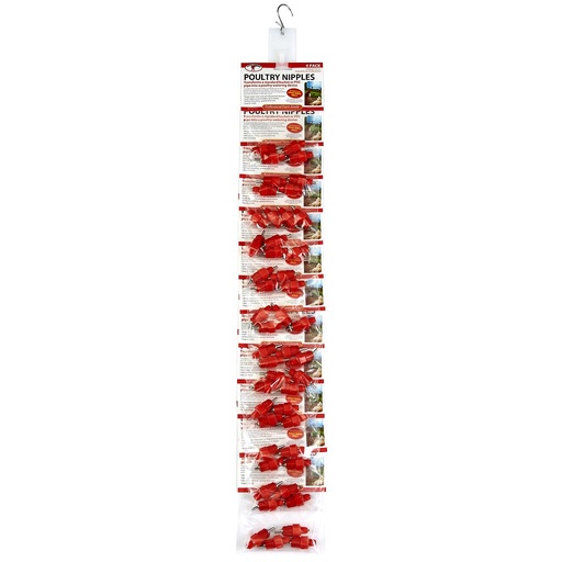 [172035] Poultry Nipple 4 Pack