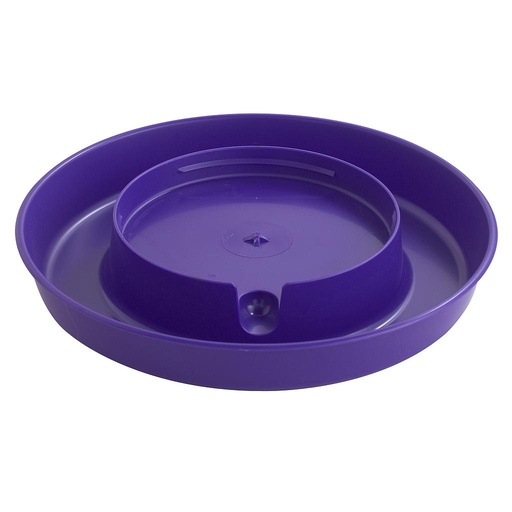 [750PURPLE] 1 Gallon Screw-On Poultry Waterer Base