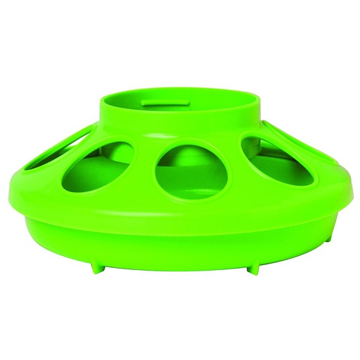 [806APPLEGREEN] 1 Quart Plastic Feeder Base