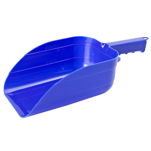 [90BLUE] 5 Pint Plastic Utility Scoop