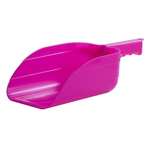 [90HOTPINK] 5 Pint Plastic Utility Scoop