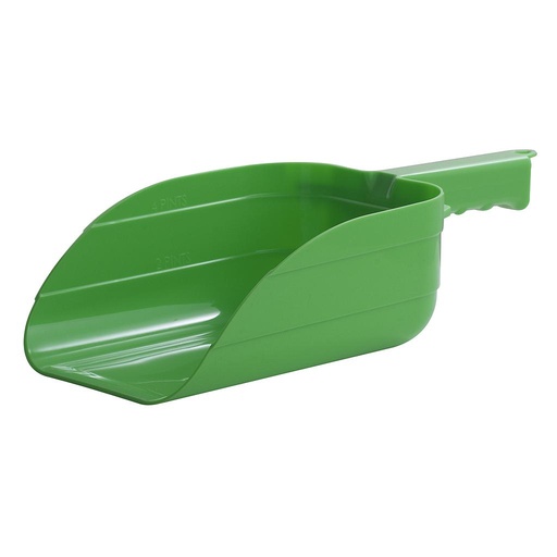 [90LIMEGREEN] 5 Pint Plastic Utility Scoop