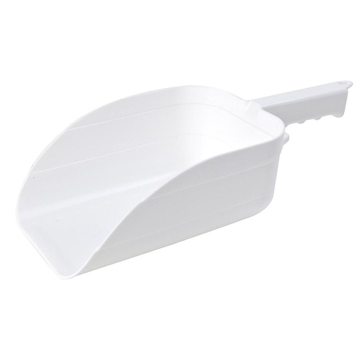 [90WHITE] 5 Pint Plastic Utility Scoop