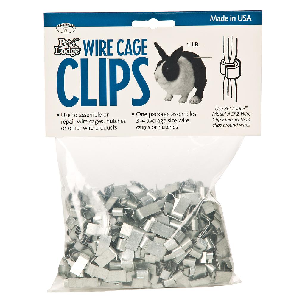 [ACC1] Cage Clips, 1-pound bag