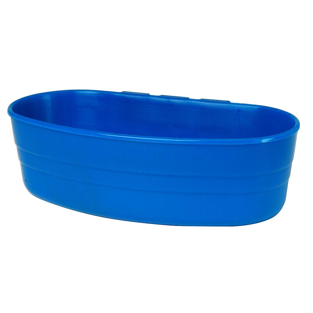 [ACU2BLUE] 1 Pint Plastic Cage Cup