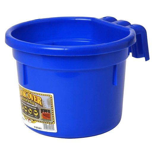 [CPHBLUE] 8 Quart Hook Over Feed Pail