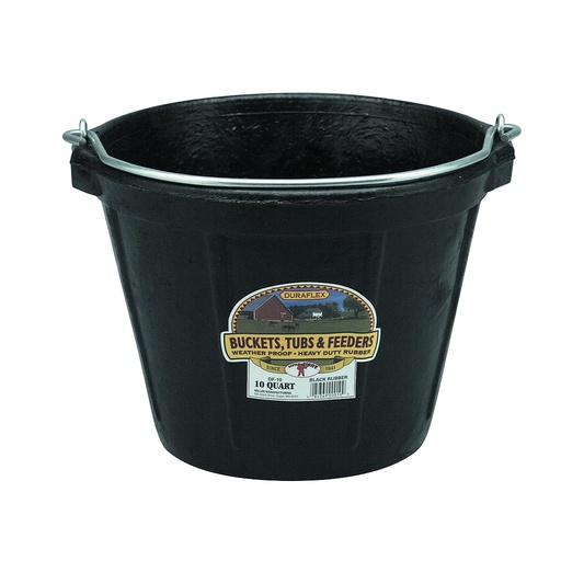 [DF10] 10 Quart All-Purpose Rubber Pail