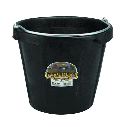 [DFP18] 18 Quart Rubber Pail with Pouring Lip