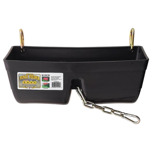 [FF16BLACK] 16" Fence Feeder with Clips